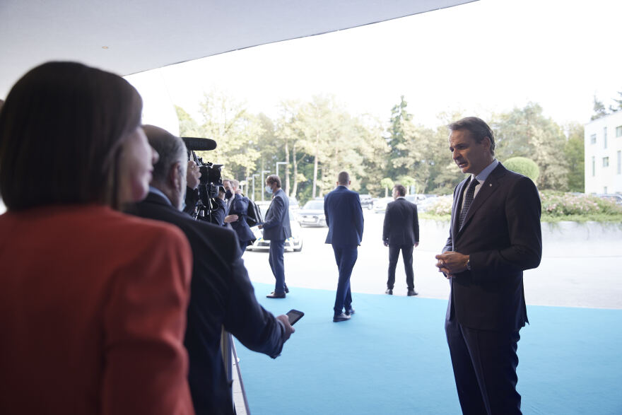 Σλοβενία - «Καμπανάκι» Μητσοτάκη για τα Δυτικά Βαλκάνια: Αν η ΕΕ είναι απούσα, θα σπεύσουν άλλοι να καλύψουν το κενό