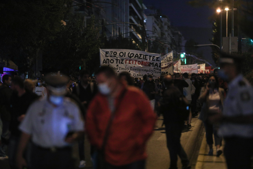 Απροσπέλαστο το κέντρο της Αθήνας λόγω της συγκέντρωσης για την πρώτη επέτειο καταδίκης της Χρυσής Αυγής