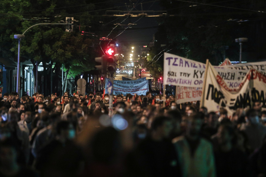 Απροσπέλαστο το κέντρο της Αθήνας λόγω της συγκέντρωσης για την πρώτη επέτειο καταδίκης της Χρυσής Αυγής