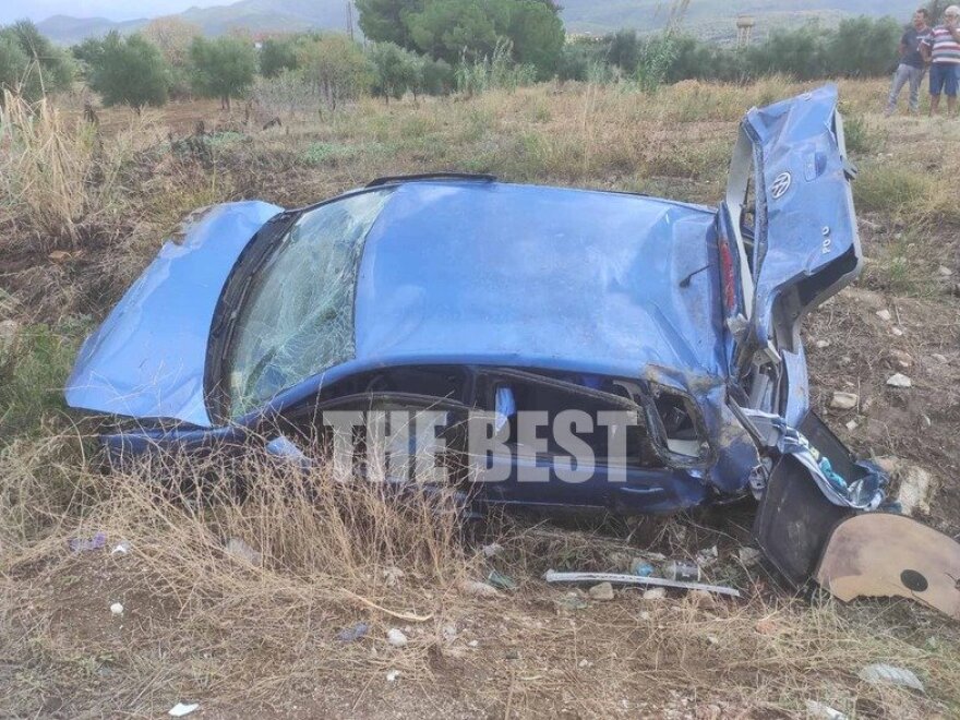 Θανατηφόρο τροχαίο στην Αχαΐα: Αυτοκίνητο έπεσε σε χαντάκι, νεκρός ο οδηγός