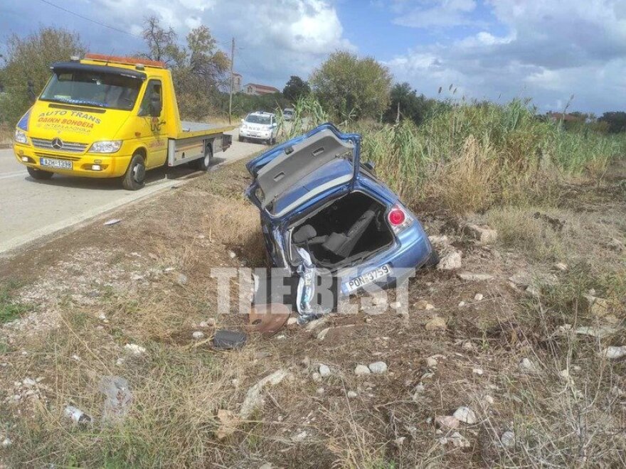 Θανατηφόρο τροχαίο στην Αχαΐα: Αυτοκίνητο έπεσε σε χαντάκι, νεκρός ο οδηγός