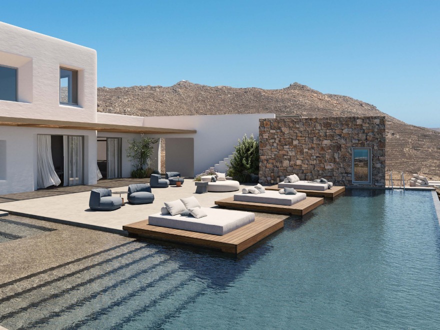 Rolls Royce  των 600.000 ευρώ μεταφέρει VIP στους κακοτράχαλους δρόμους της Μυκόνου 