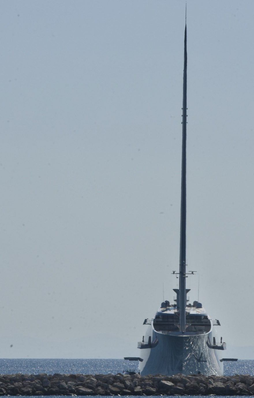 Το «Α»πίθανο γιότ  των 430 εκατ. ευρώ του Ρώσου κροίσου Αντρέι Μελνιτσένκο στο Φάληρο