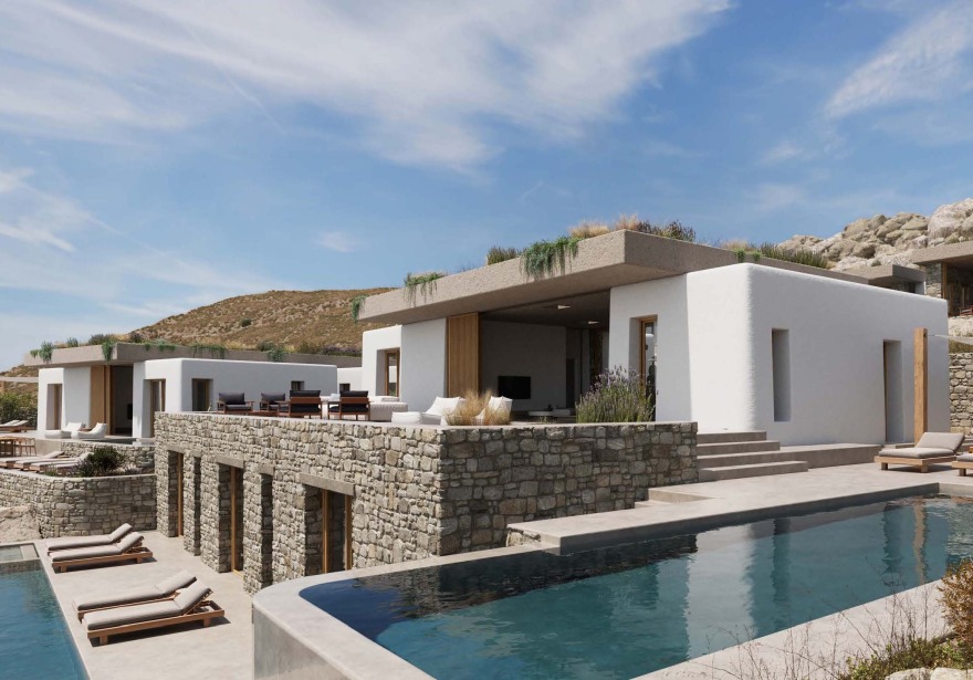 Rolls Royce  των 600.000 ευρώ μεταφέρει VIP στους κακοτράχαλους δρόμους της Μυκόνου 