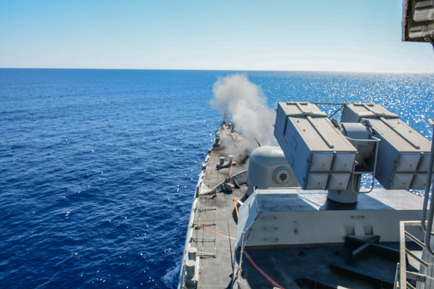 Εντυπωσιακές εικόνες από την αεροναυτική άσκηση «Eunomia 2/2021» στην Ανατολική Μεσόγειο