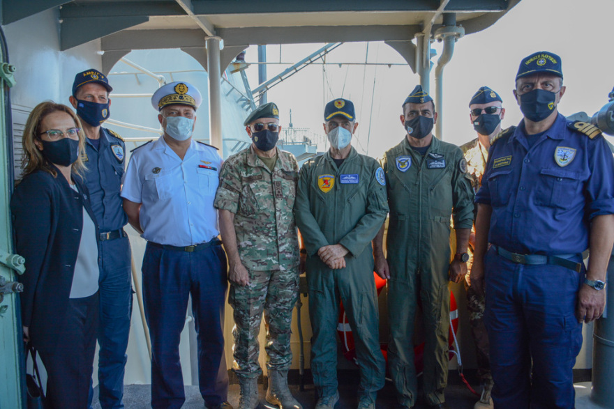 Εντυπωσιακές εικόνες από την αεροναυτική άσκηση «Eunomia 2/2021» στην Ανατολική Μεσόγειο