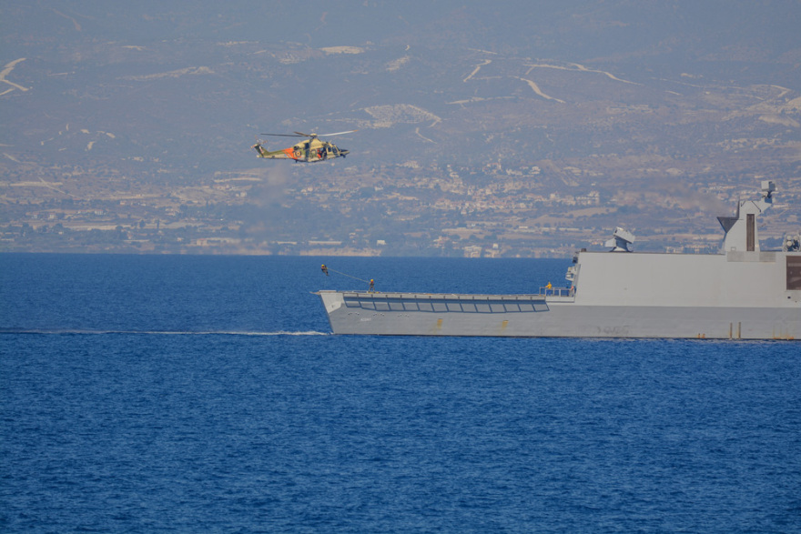 Εντυπωσιακές εικόνες από την αεροναυτική άσκηση «Eunomia 2/2021» στην Ανατολική Μεσόγειο