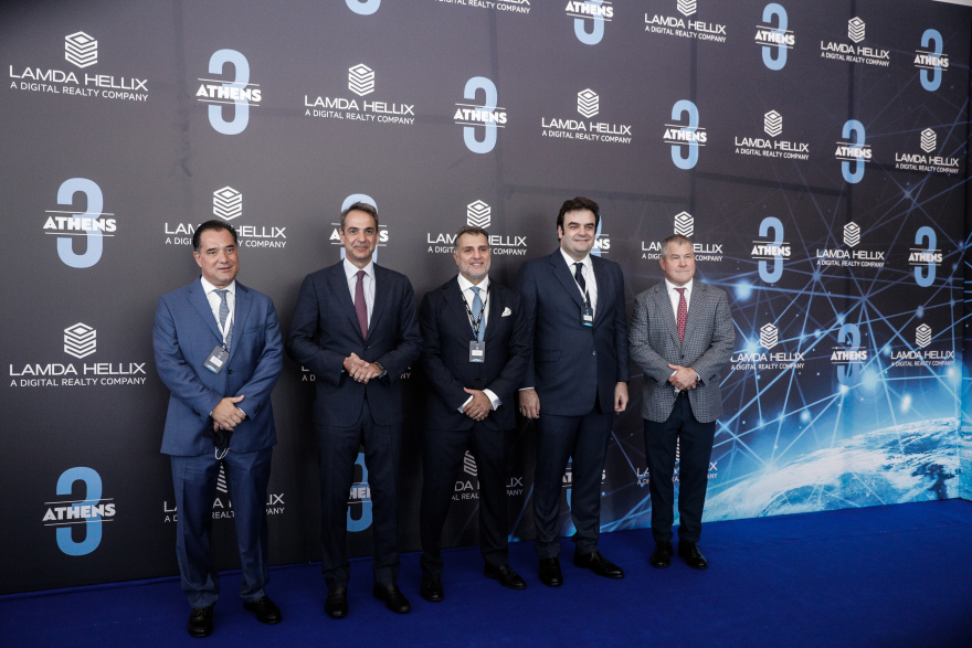 Το νέο data center της Lamda Hellix εγκαινίασε ο Μητσοτάκης - Δείτε φωτογραφίες 