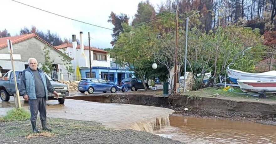 Κακοκαιρία «Αθηνά»: Καταστροφές σε Πήλιο και Εύβοια - Σε ποιες περιοχές θα είναι έντονα τα φαινόμενα σήμερα 