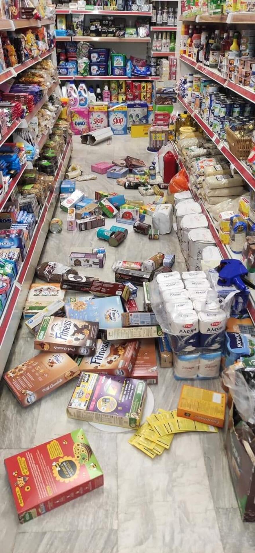 Οι πρώτες εικόνες από τον ισχυρό σεισμό των 6,3 Ρίχτερ στην Κρήτη