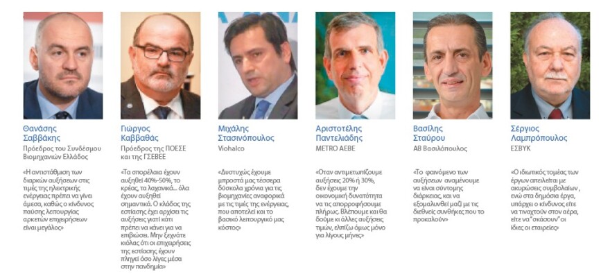 Η ενεργειακή κρίση φέρνει ντόμινο ανατιμήσεων: Τι γίνεται με λιανική, τρόφιμα, εστίαση, κατασκευές   