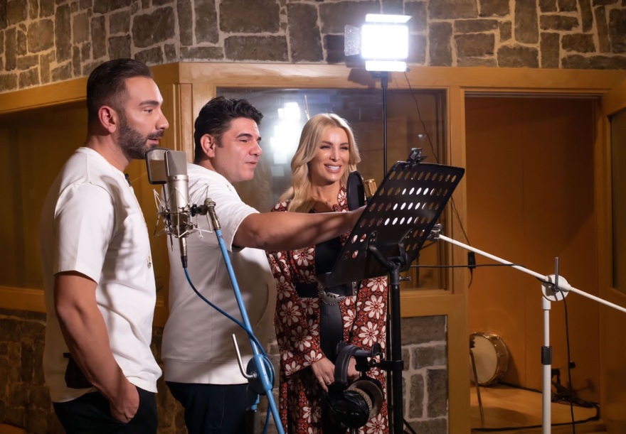 Just the 2 of Us: Κατερίνα Καινούργιου και Νίκος Κοκλώνης σε ένα εκρηκτικό ντουέτο - Τα πρώτα κλικ από τις πρόβες 