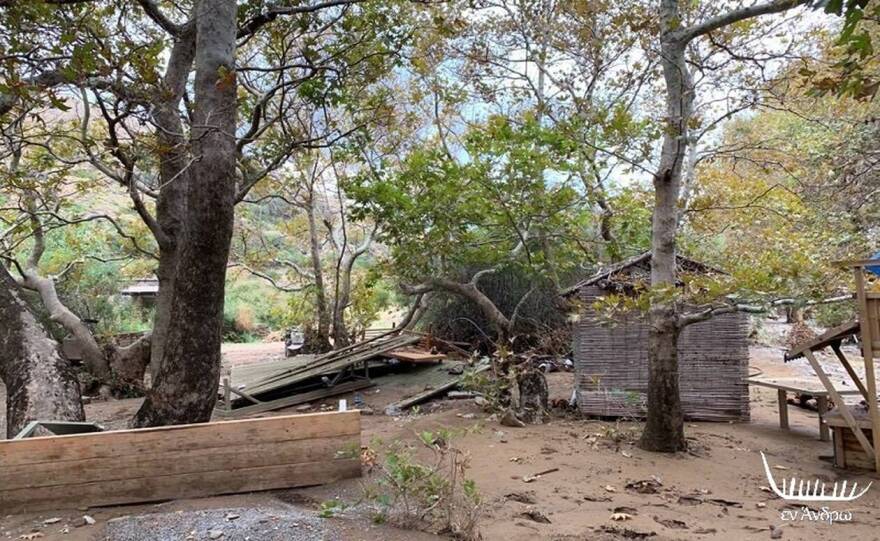 Ελένη Μενεγάκη: Περιέγραψε την τρομακτική εμπειρία της από την πλημμύρα στην Άνδρο
