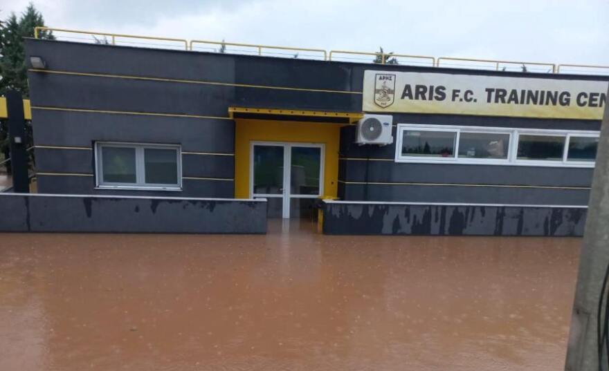 Άρης: Ζημιές ύψους 400.000 ευρώ στο προπονητικό κέντρο στο Ρύσιο από τον «Μπάλλο»