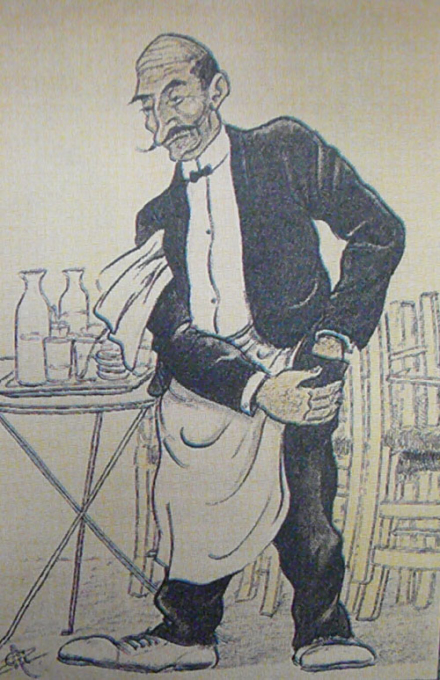 Σκηνές και αντιθέσεις σε νυχτερινό κέντρο της Αθήνας της Μπελ Eπόκ