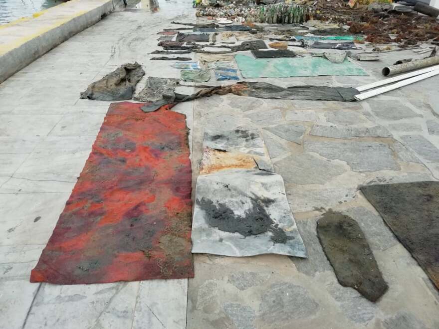 Πάρος: Αποκαρδιωτικές εικόνες μετά τον καθαρισμό βυθού - Γέμισε η ακτή σκουπίδια