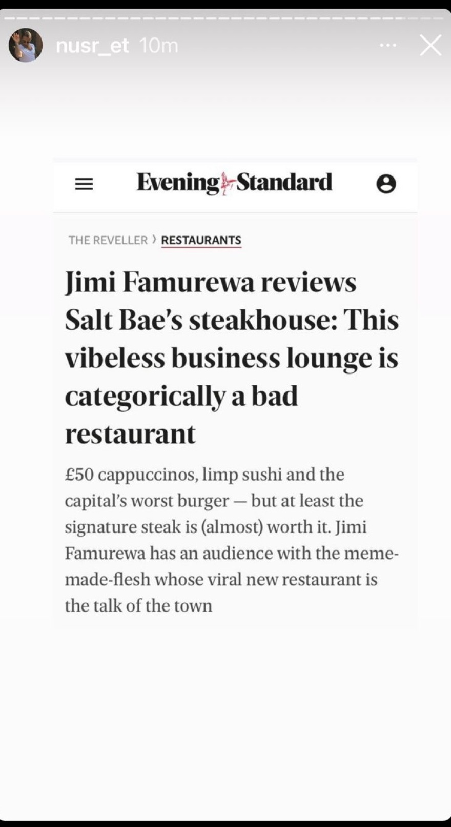 Ο «Salt Bae» αυτοτρολάρεται και... κονομάει!