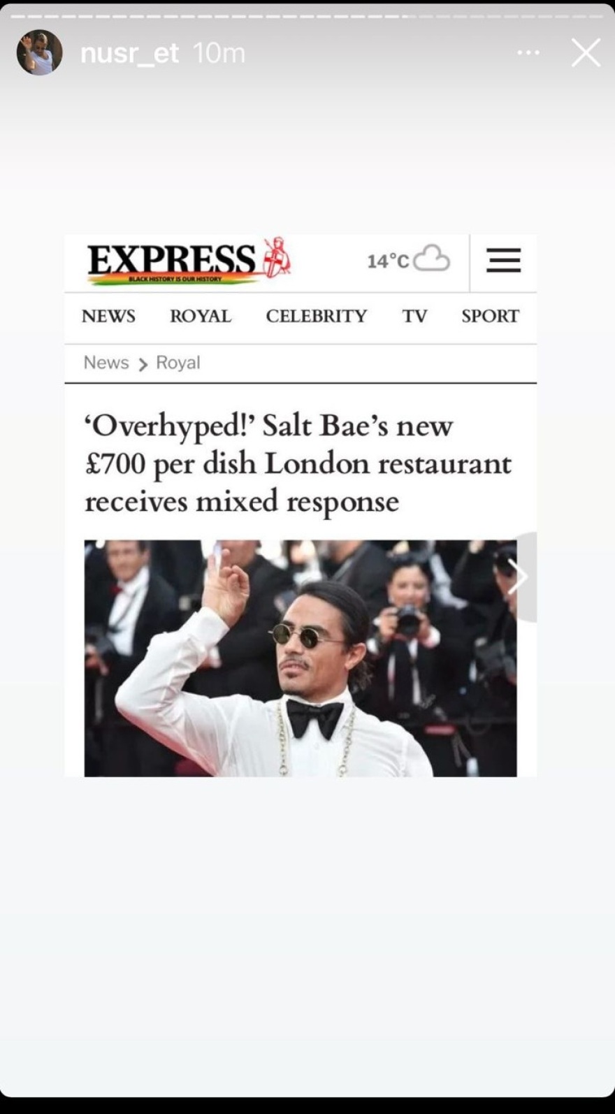 Ο «Salt Bae» αυτοτρολάρεται και... κονομάει!