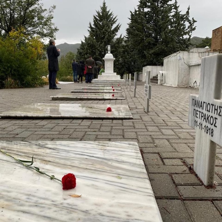 Επίσκεψη Βαρβιτσιώτη στο Βαλάντοβο: Φόρος τιμής στους Έλληνες στρατιωτικούς που έπεσαν στη μάχη της Δοϊράνης