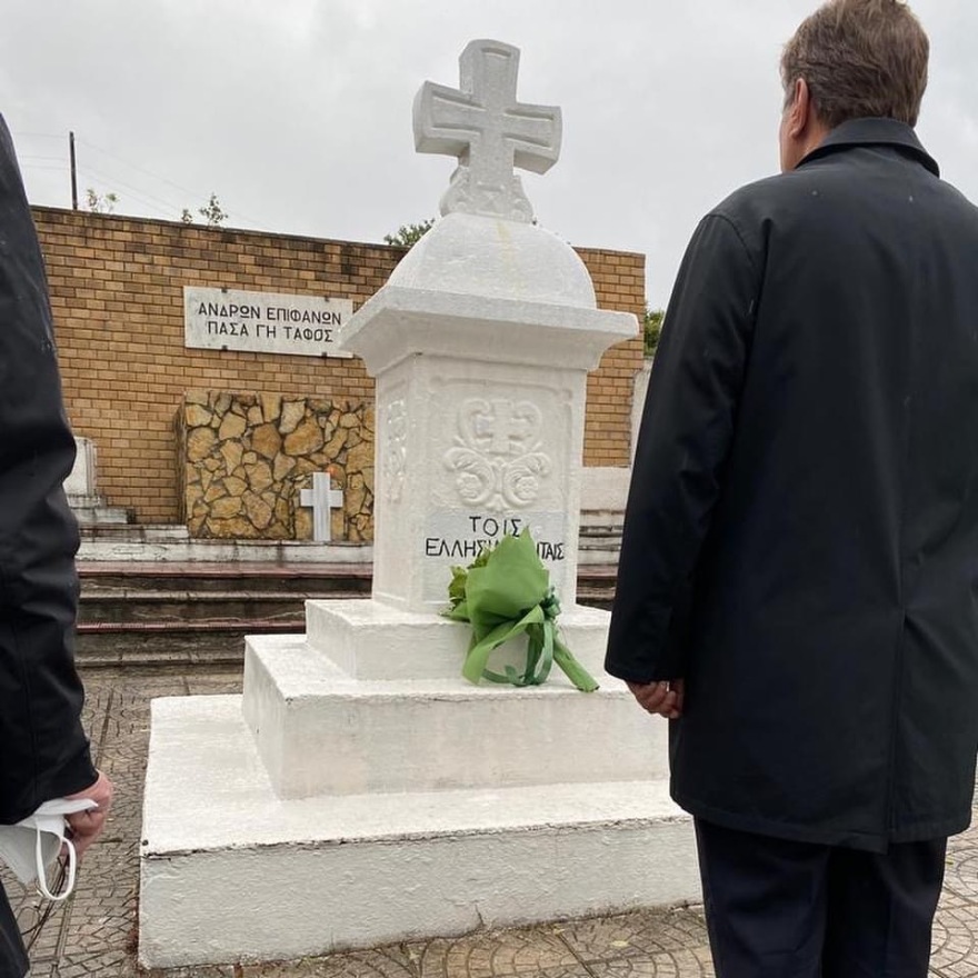 Επίσκεψη Βαρβιτσιώτη στο Βαλάντοβο: Φόρος τιμής στους Έλληνες στρατιωτικούς που έπεσαν στη μάχη της Δοϊράνης