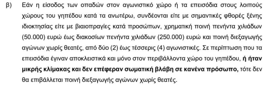 Πειθαρχική δίωξη στον Παναθηναϊκό - Απειλείται με 2-4 αγωνιστικές κεκλεισμένων των θυρών!
