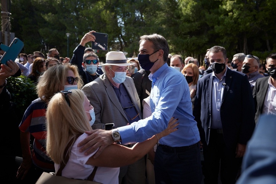 Μητσοτάκης από το Λαύριο: Όχι σε νέους διχασμούς - Κάποιοι πιστεύουν πως η Ελλάδα του 2021 είναι η Ελλάδα του 2011