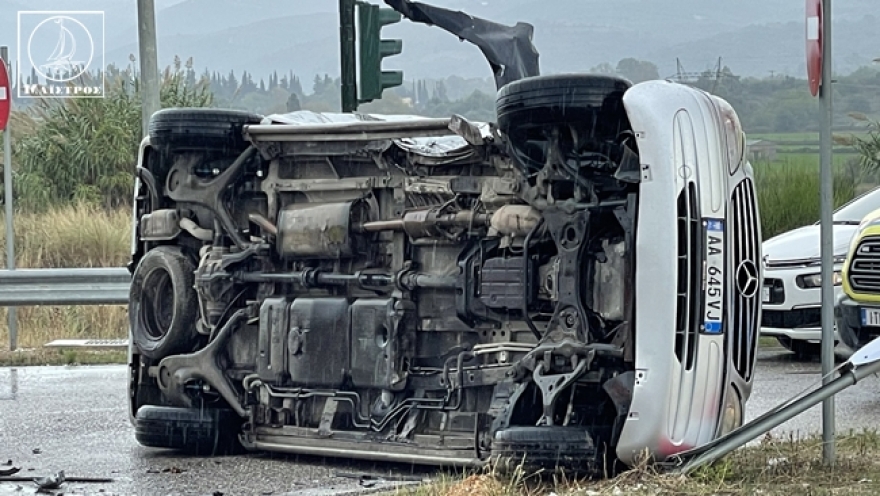 Τροχαίο με πέντε τραυματίες στην Αμφιλοχία 