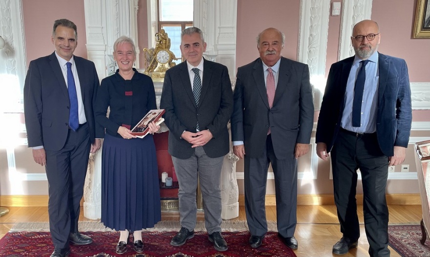 Επίσκεψη Χαρακόπουλου στη Μόσχα: Διαχρονική και σημαντική η παρουσία των Ελλήνων στην Ρωσία