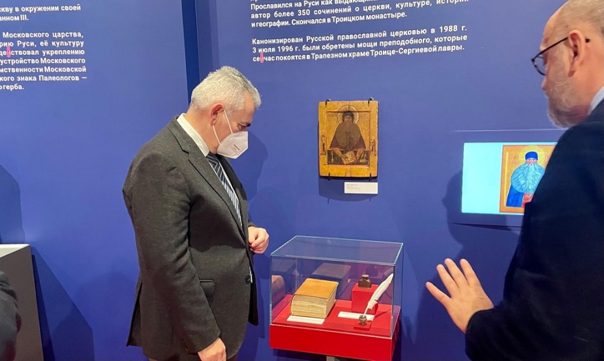 Επίσκεψη Χαρακόπουλου στη Μόσχα: Διαχρονική και σημαντική η παρουσία των Ελλήνων στην Ρωσία