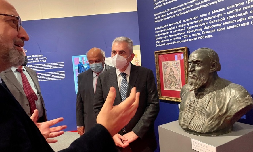 Επίσκεψη Χαρακόπουλου στη Μόσχα: Διαχρονική και σημαντική η παρουσία των Ελλήνων στην Ρωσία