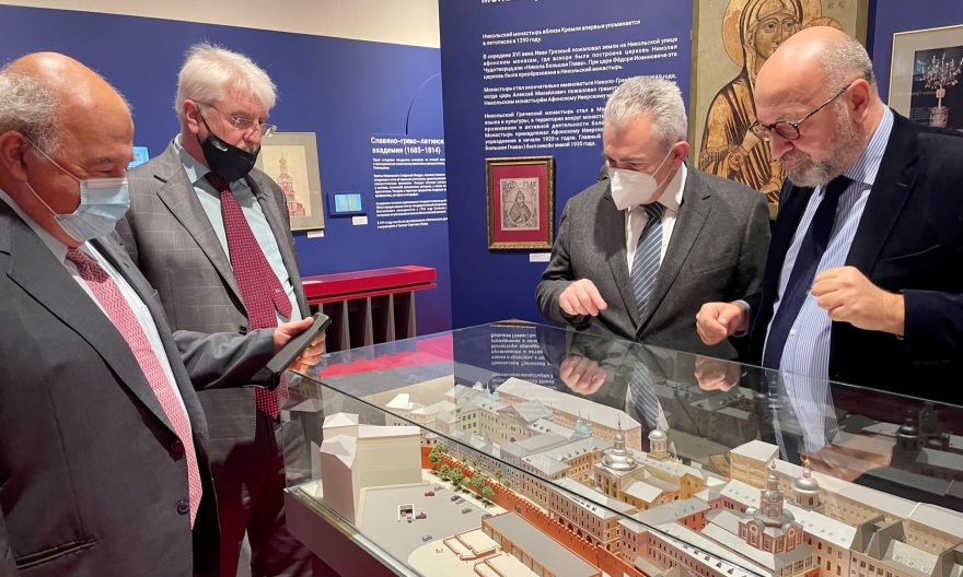 Επίσκεψη Χαρακόπουλου στη Μόσχα: Διαχρονική και σημαντική η παρουσία των Ελλήνων στην Ρωσία