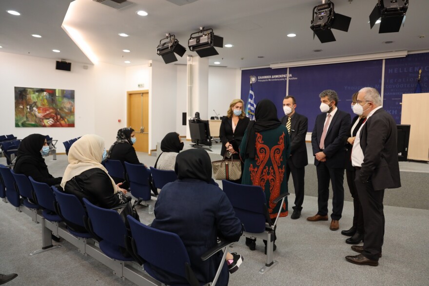 Συνάντηση Ελλήνων δικαστών με γυναίκες δικαστές από το Αφγανιστάν