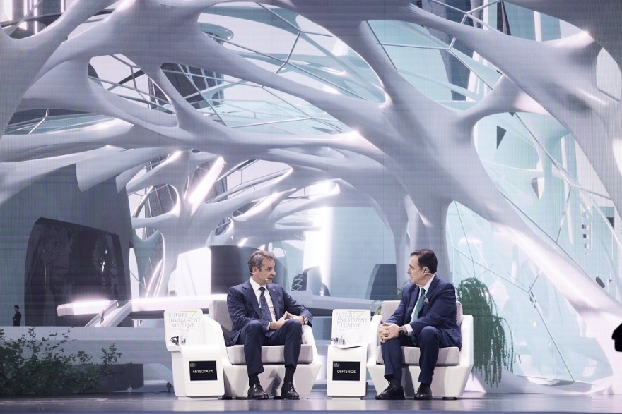 Μητσοτάκης από Ριάντ για Τουρκία: «Δεν υπάρχει γεωπολιτική απειλή, έχουμε χαράξει τις κόκκινες γραμμές μας»