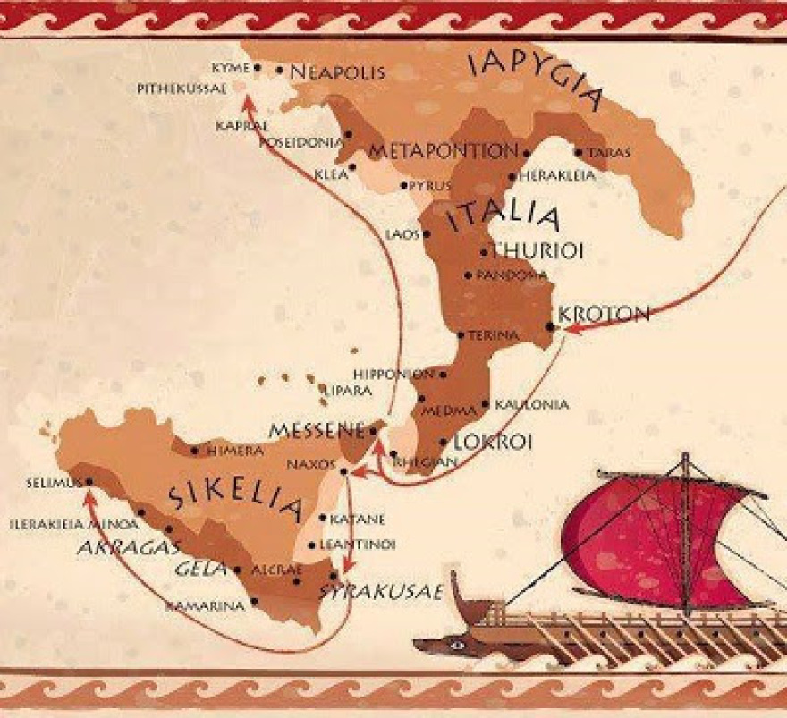 Οι αποικίες των αρχαίων Ελλήνων στην Ιταλία και τη Σικελία - 37,5 % το ελληνικό DNA στους Σικελούς!