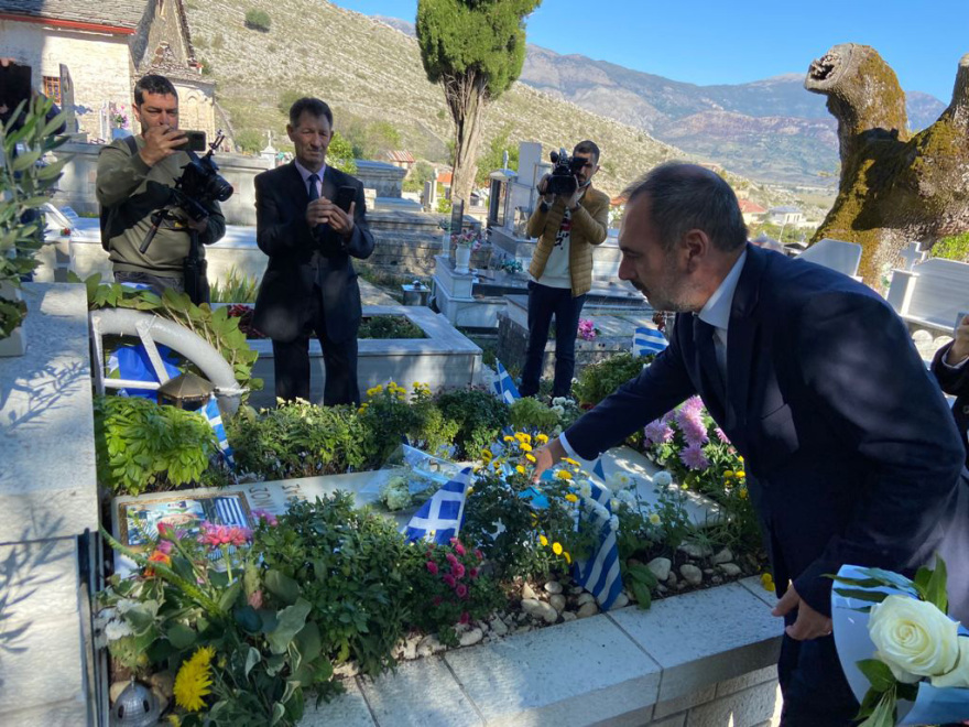 Με τους Βορειοηπειρώτες σε Κλεισούρα και Βουλιαράτες για την 28η Οκτωβρίου ο Κατσανιώτης