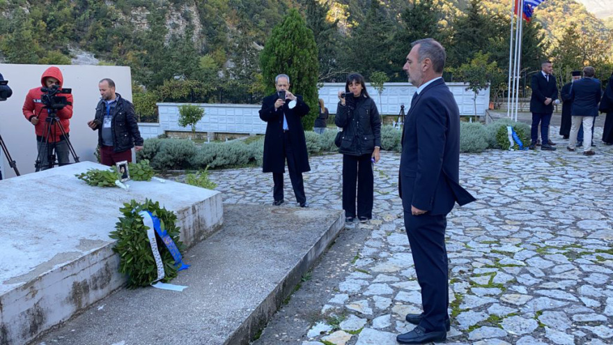 Με τους Βορειοηπειρώτες σε Κλεισούρα και Βουλιαράτες για την 28η Οκτωβρίου ο Κατσανιώτης