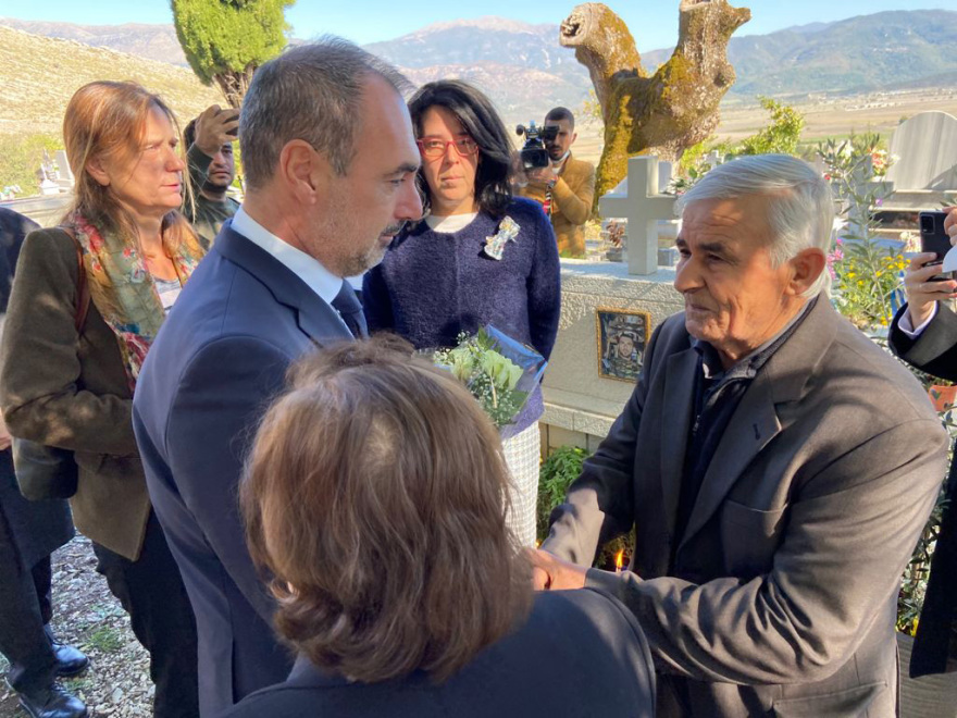 Με τους Βορειοηπειρώτες σε Κλεισούρα και Βουλιαράτες για την 28η Οκτωβρίου ο Κατσανιώτης