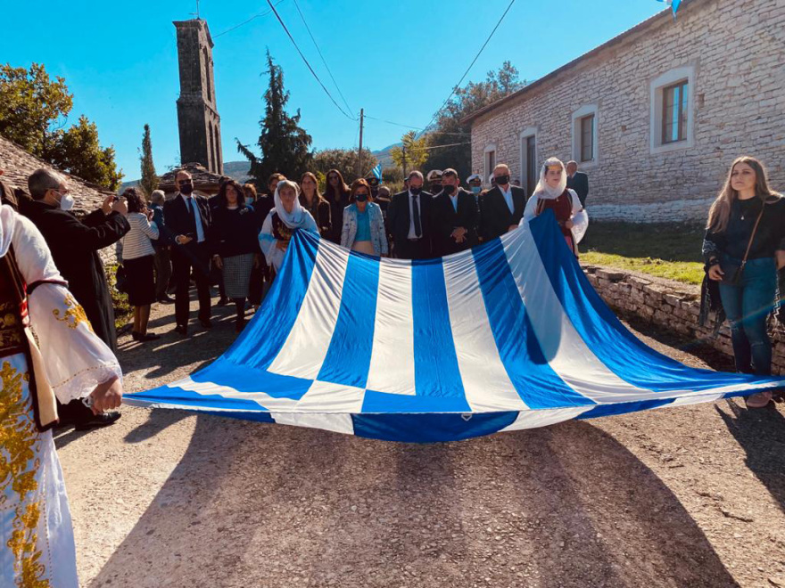 Με τους Βορειοηπειρώτες σε Κλεισούρα και Βουλιαράτες για την 28η Οκτωβρίου ο Κατσανιώτης