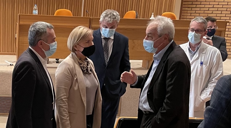 Νοσοκομεία της Θράκης επισκέφθηκε η Μίνα Γκάγκα - Στο τραπέζι η ενίσχυση του προσωπικού