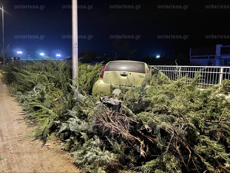 Τροχαίο δυστύχημα στη Λάρισα - Ένας νεκρός