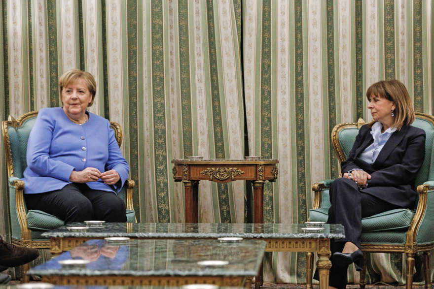 Σακελλαροπούλου: Πολλές φορές αισθανθήκαμε δικαιολογημένα μόνοι - Μέρκελ: Ανήκουμε μαζί, Γερμανία και Ελλάδα