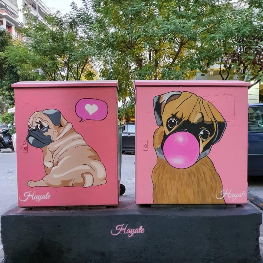 Καφάο μετατράπηκαν σε πίνακες ζωγραφικής στη Θεσσαλονίκη! - Δείτε φωτογραφίες