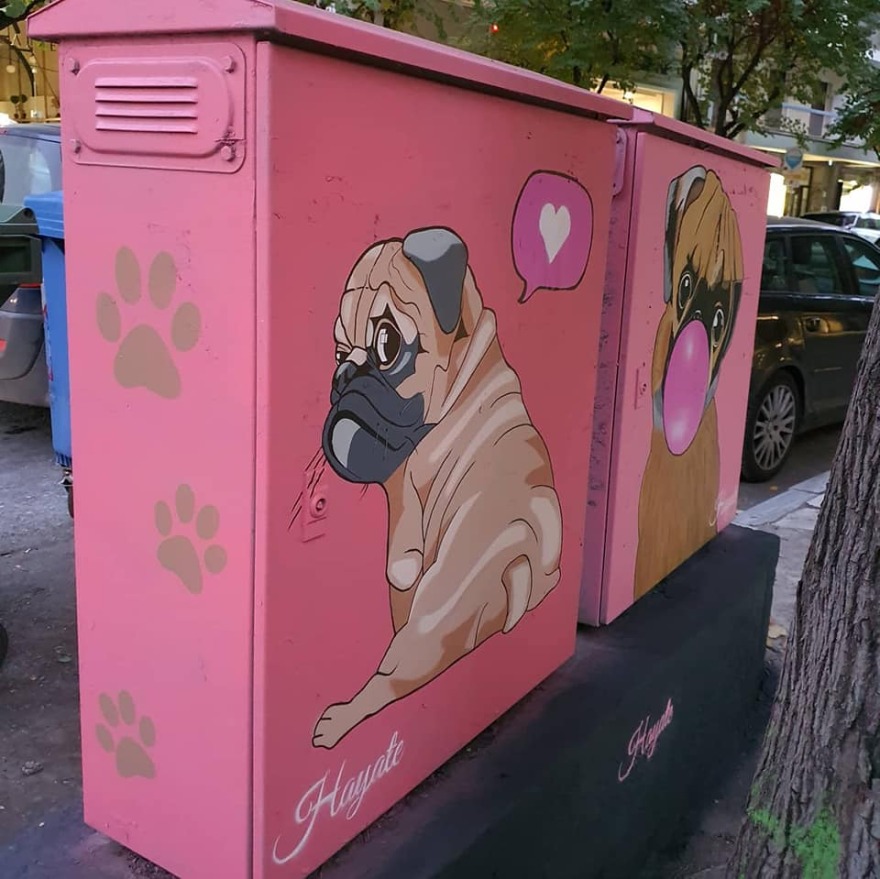 Καφάο μετατράπηκαν σε πίνακες ζωγραφικής στη Θεσσαλονίκη! - Δείτε φωτογραφίες