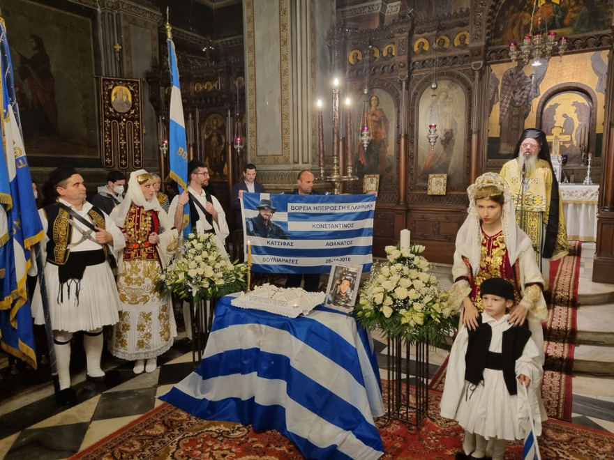 Κωνσταντίνος Κατσίφας: Σε κλίμα συγκίνησης το τριετές μνημόσυνό του σε Αθήνα και Λευκωσία