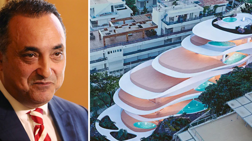 To πολυτελές «καράβι» των 30.000 ευρώ/τ.μ. που χτίζει Αιγύπτιος επιχειρηματίας 