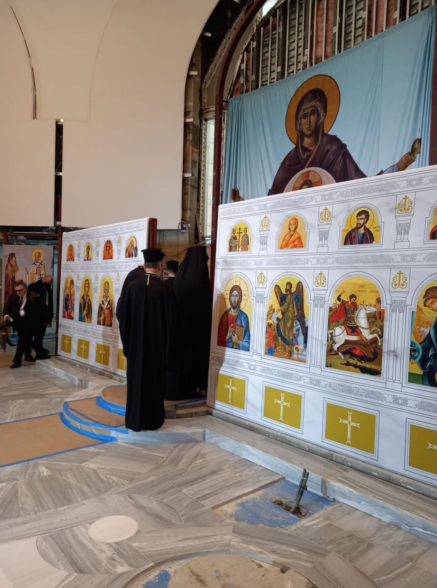 Με λαμπρότητα και σε κλίμα συγκίνησης τα θυρανοίξια του Ναού του Αγίου Νικολάου στο «Σημείο Μηδέν»