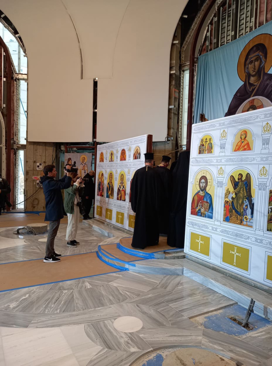 Με λαμπρότητα και σε κλίμα συγκίνησης τα θυρανοίξια του Ναού του Αγίου Νικολάου στο «Σημείο Μηδέν»