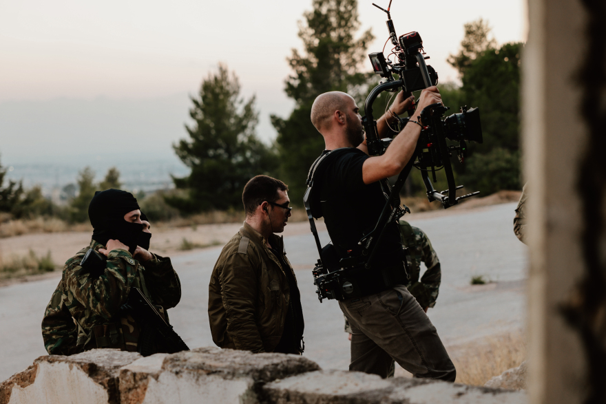 Οι πρώτες φωτογραφίες από το σετ της νέας ταινίας του Άνθιμου Ανανιάδη «The Greek Job» 