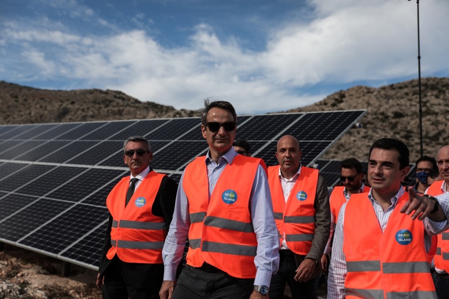 Ο Μητσοτάκης ανακοίνωσε τα έργα που θα μετατρέψουν τη Χάλκη σε πράσινη και ενεργειακά αυτόνομη περιοχή