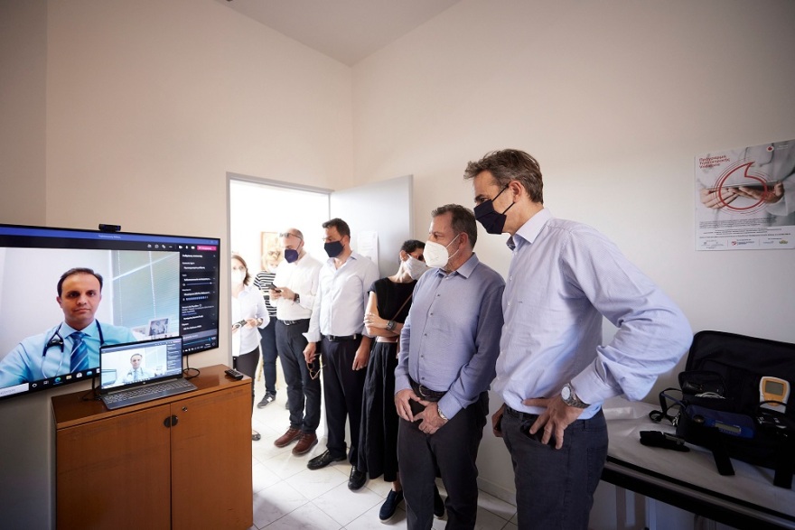 Ο Μητσοτάκης ανακοίνωσε τα έργα που θα μετατρέψουν τη Χάλκη σε πράσινη και ενεργειακά αυτόνομη περιοχή